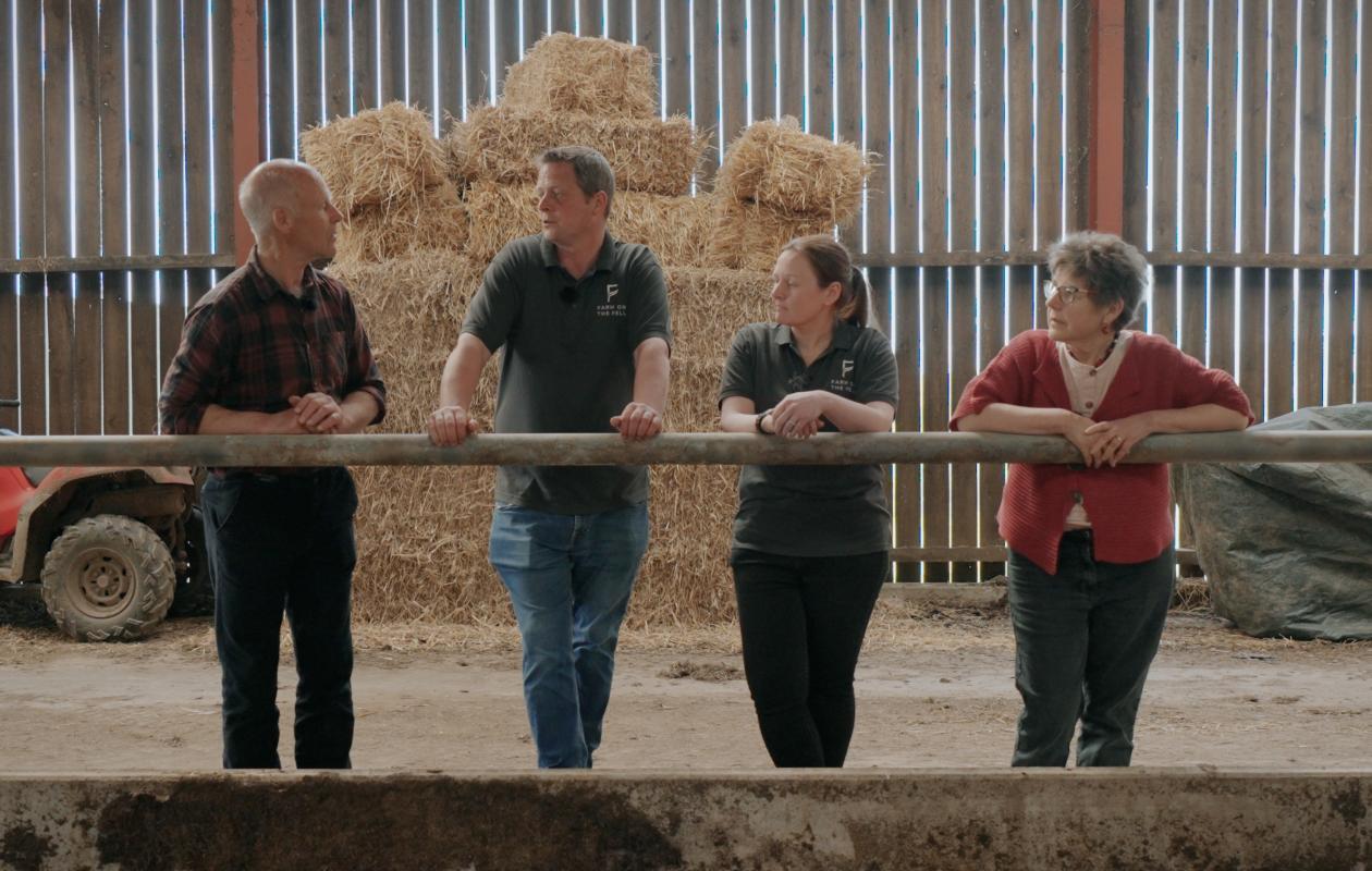 David Finlay, Michael Kelsall, Lisa Kelsall and Wilma Finlay